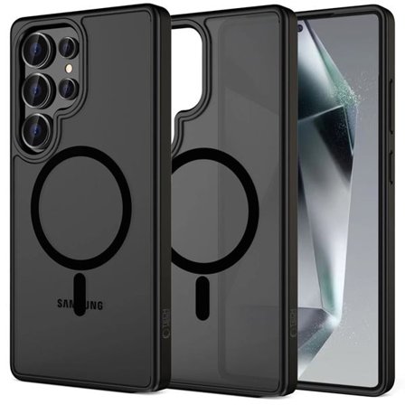 Tech-Protect MagMat Backshell med magnet for Samsung Galaxy S25 Ultra - Svart