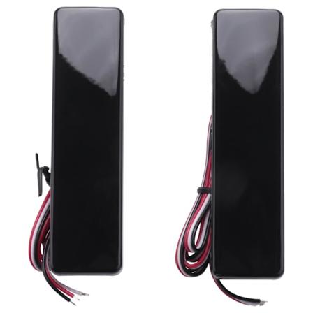 Mustat LED-puskurin heijastin takavalot Opel Vivaro Movano Primastar Trafic Master