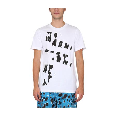 Marni T-Shirts Hvid, Herre