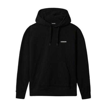 Napapijri Hoodies svart, unisex, unisex, Storlek: S