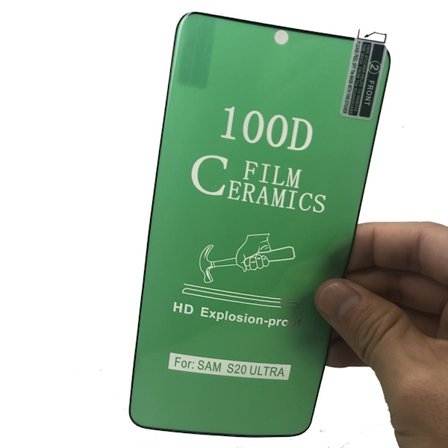 2-PACK Keramiskt Skärmskydd HD 0,3mm Samsung Galaxy S20 Ultra