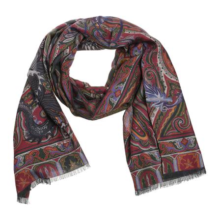 Etro, Scarf Rood, unisex, Maat:ONE Size
