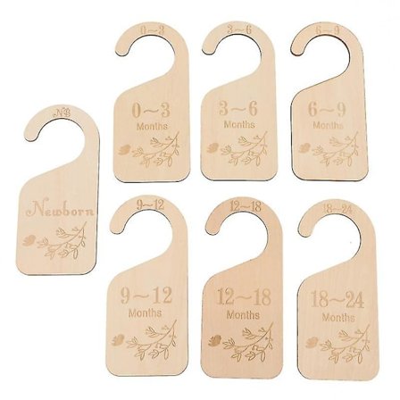 7 kpl Uudensynetyn Vaatekaapin Jakajat