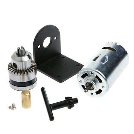 Ny Handborr DIY Svarv Press 555 Motor med 1/8 " Chuck+ Monteringsfäste 12-