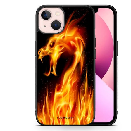 Bjornberry Skal iPhone 13 - Flames Dragon