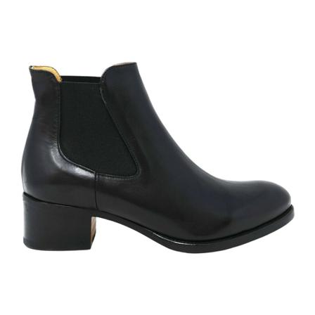Calpierre, Chelsea Boots Zwart, Dames, Maat:39 EU