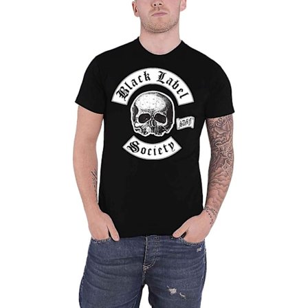 Black Label Society T-shirt Den Allsmäktige Sdmf-bandlogotypen officiella män