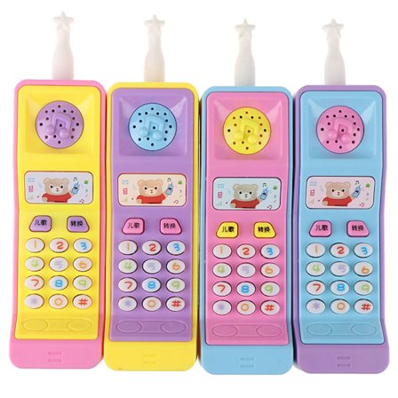 1PC Kids Mobiltelefon Leketøy Læring hine Plastic Electric Electron