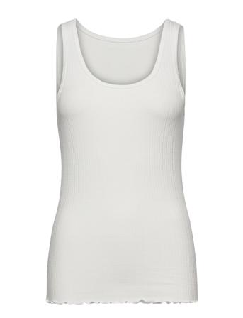 Candacekb Tank Top T-shirts & Tops Sleeveless Vit Karen By Simonsen