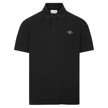 Han Kjøbenhavn Polo Shirt Short Sleeve Sort, Herre