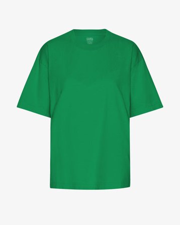 Oversized Organic T-Shirt - Kelly Green - Female - XS