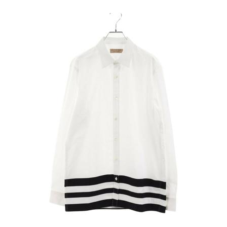 Burberry Vintage, Pre-owned Tops Wit, Heren, Maat:M