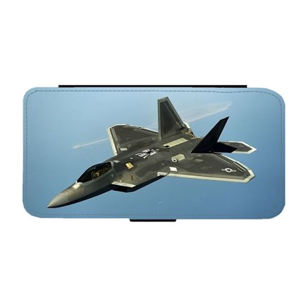 F-22 Raptor Jaktflygplan iPhone 7 Plus/iPhone 8 Plus Flip Mobilfodral