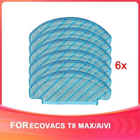 For T8 MAX/ Robot Støvsuger Tilbehør Klut Erstatningsutstyr