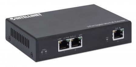 INTELLINET INT PoE Extender Switch, 1 in/2 out, Box