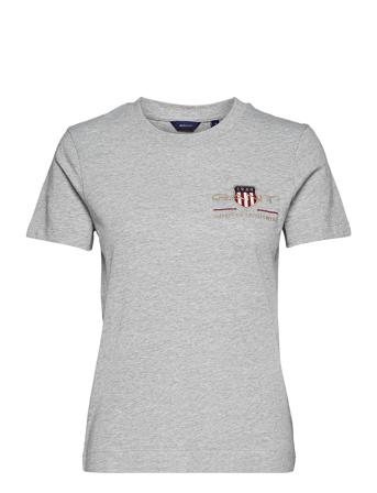 Archive Shield Ss T-Shirt Grey GANT