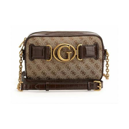Guess, Cross Body Bags Bruin, Dames, Maat:ONE Size,leer
