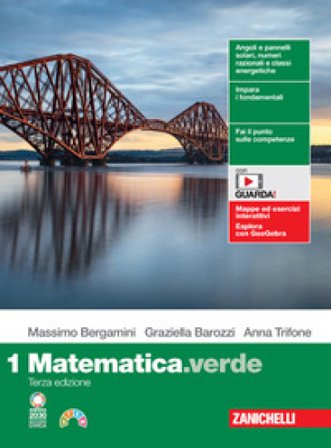 Matematica.verde. Per le Scuole superiori. Con Contenuto digitale (fornito elettronicamente). Vol. 1 Massimo Bergamini