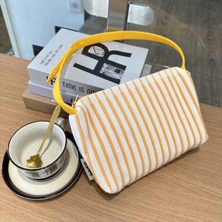 Vävd väska Crossbody-väska GUL - high quality