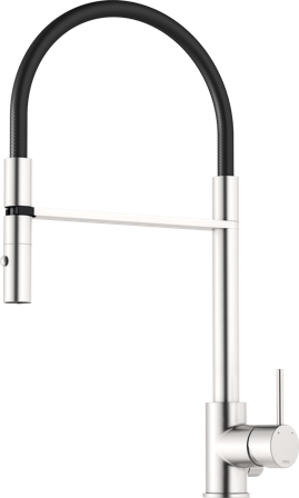 Mora INXX II miniprofi Köksblandare med diskmaskinavst., borstad nickel, Badrum