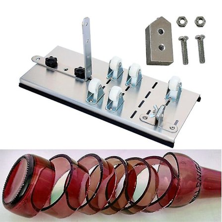 Glasskjærerhode Glassflaskekutting Mentalhode for kutting av glass DIY-håndverk