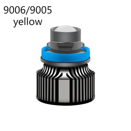 LED Tåkelys Dual Color Lamper GUL 9006/9005 9006/9005