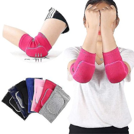 Elastiske Albuenbeskyttere Tykk Svamp Albuen Knebeskyttere Vakt Basketball Volleyball Sport Arm Eeve Pad Voksne Barn {Db}