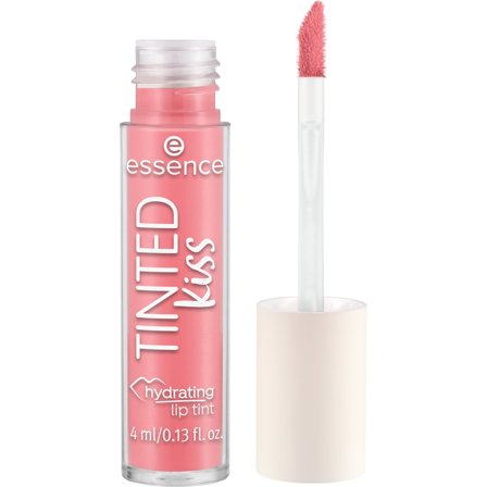 essence TINTED KISS tinta labbra ad effetto idratante 01-Pink & Fabulous 4ml - Rossetto
