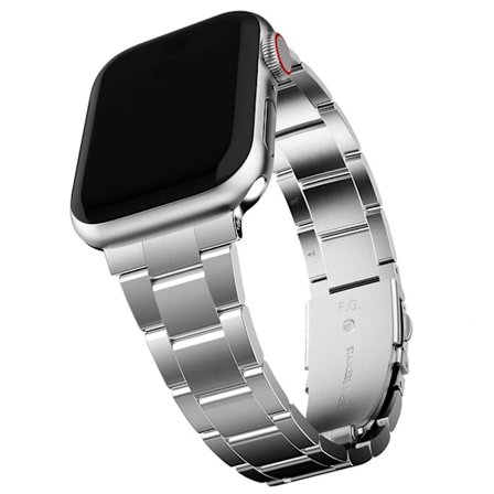 Apple Watch Series 8 (41mm) klockarmband i rostfritt stål med verktyg för borttagning - Silver