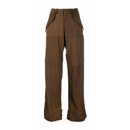 Etro, Wide Trousers Bruin, Dames, Maat:S