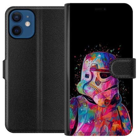 Kompatibelt Plånboksfodral till Apple Apple iPhone 12 mini Star Wars Stormtrooper
