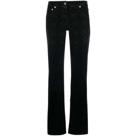 Alberta Ferretti Wide Jeans Sort, Dame