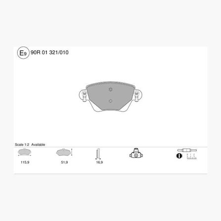 Biltema - Bremseklosser