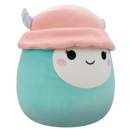 Squishmallows Kosedyr Plysj Yollie-Yeti 30cm