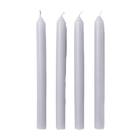 Åhléns Home Kronljus 25 cm, 4-pack Ljus & ljusstakar Lila ONESIZE