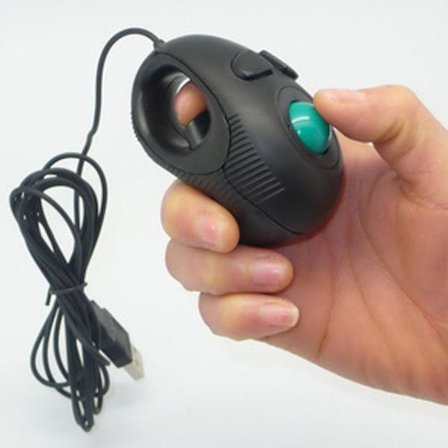 Trådbunden mus Neu Finger Handheld 4D Usb Mini Bärbar Trackball Mus PC Laptop Dator
