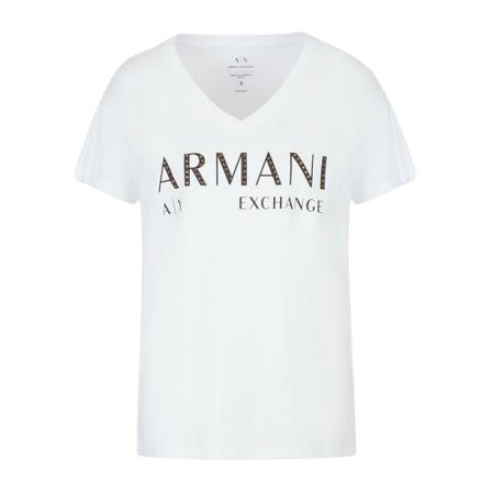 Armani Exchange - T-shirts - Vit - Dam - Storlek: Xs, Dam, Storlek: XS