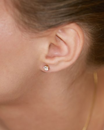 Edblad Crown Studs Gold Gylden Smykker Pige - Kids Brand Store