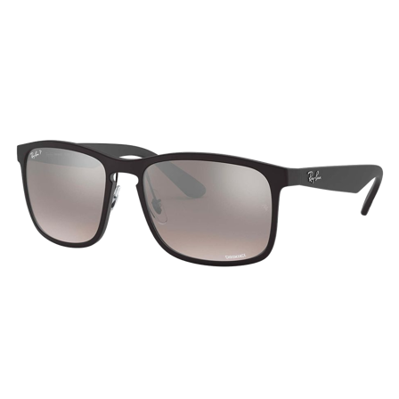 Ray-Ban Rb4264 Matte Black Grey Mirror Silver