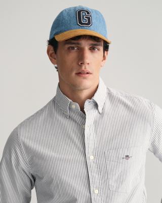 GANT - Oxfordskjorte med bankerstriper i regular fit - Herre - M