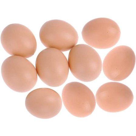 Hønseegg Kunstige Hønseegg Sett Tre Kunstige Egg Hjelper Legg Hønner DXGHC