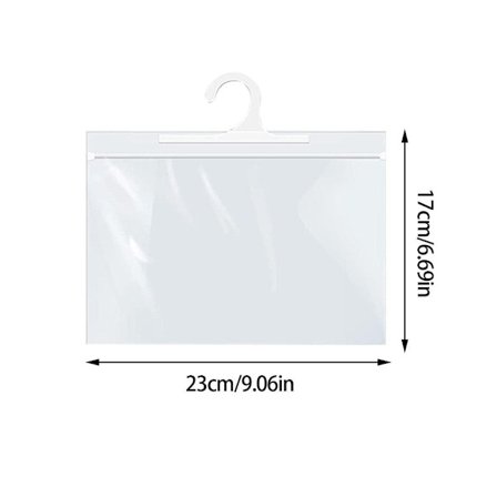 Ophæng Klare opbevaringstasker Lynlås Opbevaringsposer 10 STK 10 STK