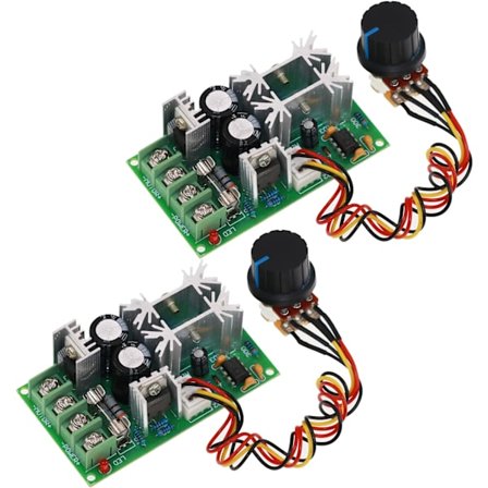 PWM DC-motorhastighetsregulator 12V 24V 36V 48V 20A Hög effektdriven modul Justerbar hastighet