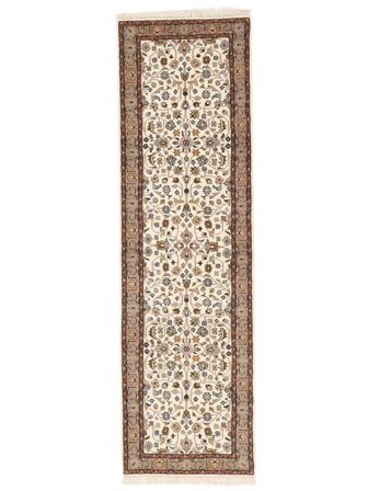 Bidjar Indisch Teppich Orientalischer Läufer Braun/Beige (Wolle, Indien)