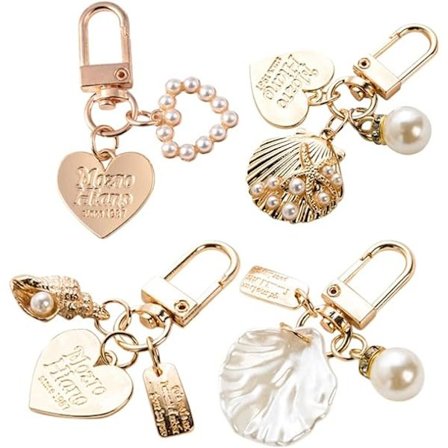 Metallferskenhjerte nøkkelring engros kreative små gaver søte p