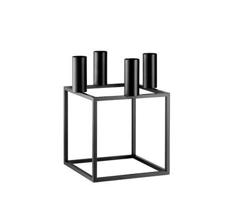by Lassen Kubus 4 Black, Tøj & Bolig, Indretning, Lysestager