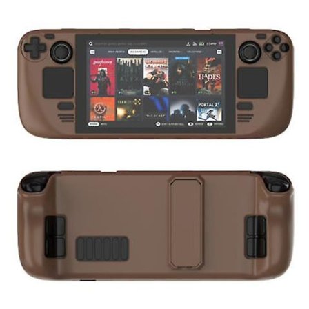 Beskyttende etui med kickstand til Steam Deck - Hård PC militær beskyttelse - Kompatibel med Steam Deck