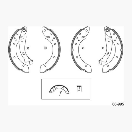 Biltema - Bremseskosett