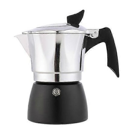150/300ML Moka Pot Espressokaffemaskine 3-Kops 6-Kops Lækagesikker Komfur Italiensk Kaffemaskine til Hjemmekøkken Udendørs Rejser Restaurant
