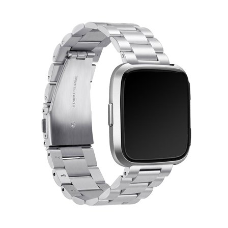 Metallarmband 3-länkar till Fitbit Versa - Silver | Armband Från Yedi